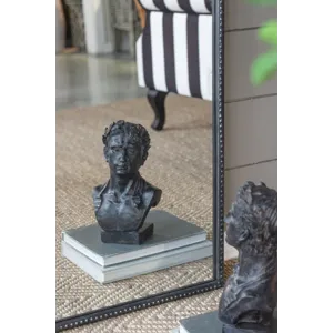 Classic Design Mirror With And Baroque Inspired Frame For Bathroom Or Entryway Console Lean Against 