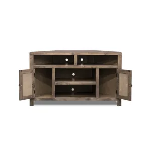 Joshua Creek - 52\" Corner TV Stand - Barnwood