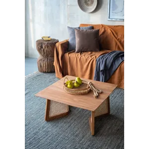 Teak Coffee Table - Natural Brown