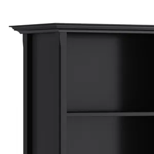 Amherst - 5 Shelf Bookcase - Black