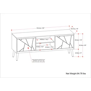 Jager - TV Media Stand - Natural