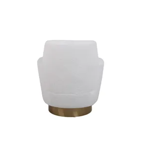 Teddy Swivel Barrel Chair, Swivel Accent Chairs Armchair For Living Room, Reading Chairs For Bedroom