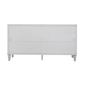 Accent Cabinet 4 Door Wooden Cabinet Sideboard Buffet Server Cabinet Storage Cabinet, For Living Roo