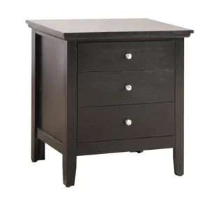 Hammond - G5450-N 3 Drawer Nightstand - Black