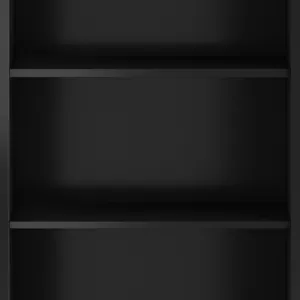 Amherst - 5 Shelf Bookcase - Black