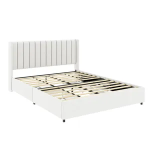Unavailable: Anda - Queen Boucle Upholstered Platform Bed