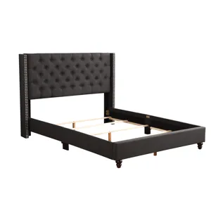 Julie - G1906-FB-UP Full Upholstered Bed - Black