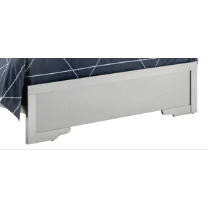 Lorana - G6500B-TB2 Twin Bed - Silver Champagne