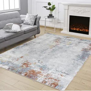 Loft Shag - GC_CZY1010 Multi 5\' x 7\' Shaggy Area Rug