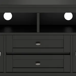 Warm Shaker - 72" TV Media Stand - Black