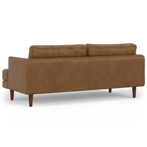 Livingston - 76" Sofa - Caramel Brown