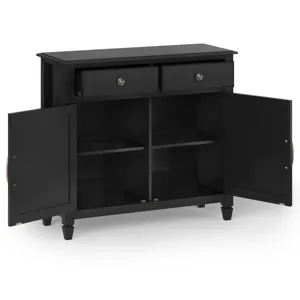 Connaught - Entryway Storage Cabinet - Black