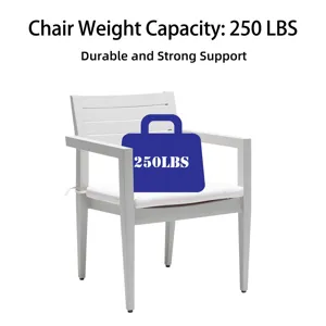 6 Piece Dining Set Modern Outdoor Patio Furniture, Including 4 Dining Chairs & 1 Dining Bench Sunbre