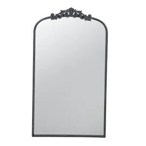 Classic Design Mirror With And Baroque Inspired Frame For Bathroom Or Entryway Console Lean Against 