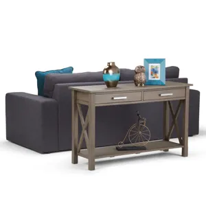 Kitchener - Console Sofa Table - Farmhouse Grey