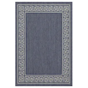 Sunshine - 2\'7\" X 7\'3\" Indoor / Outdoor Area Rug Polypropylene - Blue