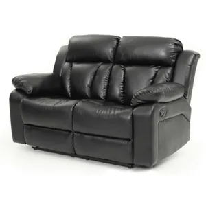 Daria - G683-RL Reclining Loveseat - Black