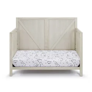 Barnside - 4-in-1 Convertible Crib - Washed Gray