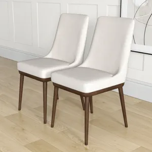 Kate - Mid-Century Modern Dining Chair (Set of 2) - White