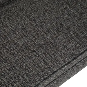 Parris - Upholstered Bench - Dark Grey