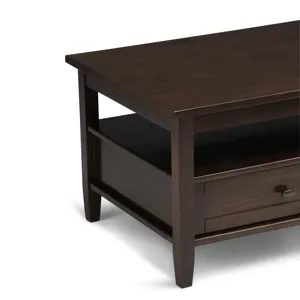 Warm Shaker - Coffee Table - Tobacco Brown