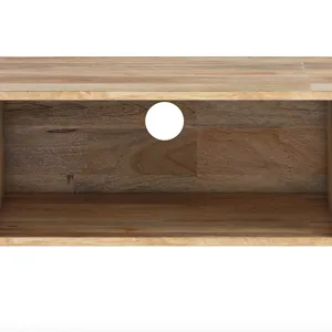 Hunter - 68\" TV Media Stand - Natural