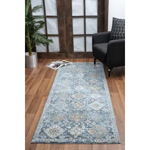 Noble - GC_GEN7005 Blue 2\' x 3\' Area Rug