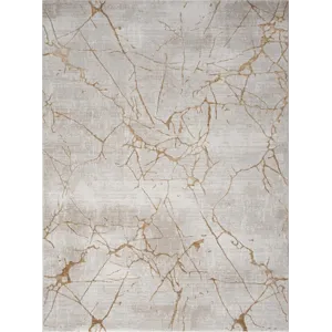 Elegance - GC_CNC6004 Gold 2\' x 3\' Area Rug