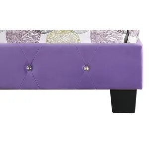 Suffolk - G1402-TB-UP Twin Bed - Purple
