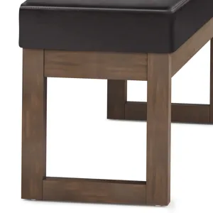 Milltown - Large Ottoman Bench - Tanners Brown