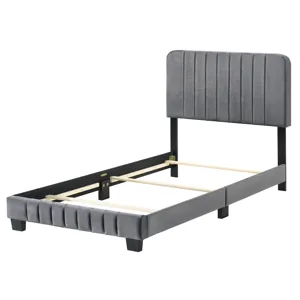 Lodi - G0408-TB-UP Twin Bed - Gray