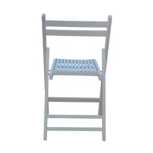 Folding Special Event Chairs, Foldable Style (Set of 4) - White