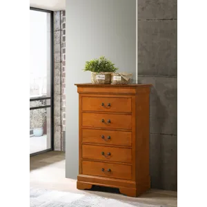 Louis Phillipe - G02160-CH Chest - Oak