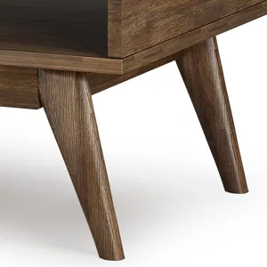 Clarkson - Lift Top Coffee Table - Rustic Natural Aged Brown