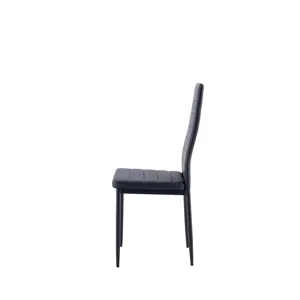Dining Chair (Set of 4) - Black