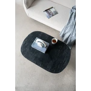 Oval Coffee Table - Black