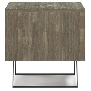 Lowry - End Table - Distressed Grey