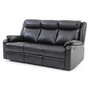Ward - G761A-RS Double Reclining Sofa - Black