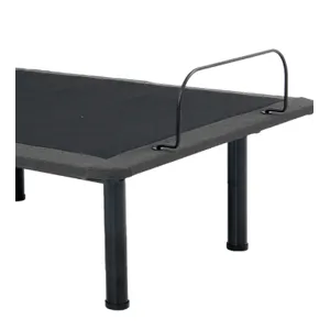 Twin Long Size Adjustable Bed Frame With Voice Activated Controls - Black