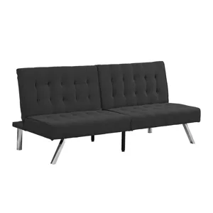 Futon Sofa Bed - Black