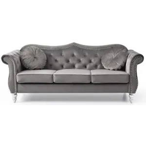 Hollywood - G0660A-S Sofa - Dark Gray