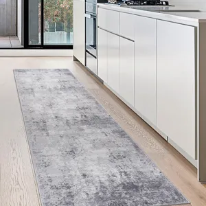 2\' x 8\' Abstract Non-Shedding Living Room Bedroom Dining Home Office Stylish And Stain Resistant A