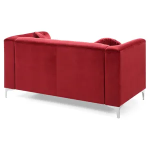 Pompano - G789A-L Loveseat (2 Boxes) - Burgundy
