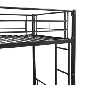 Bunk Bed With Trundle - Black