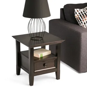 Amherst - End Table - Hickory Brown
