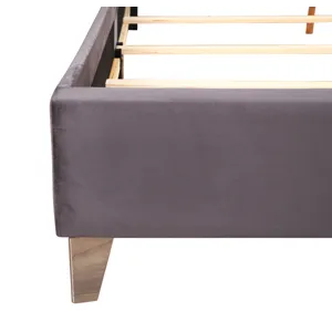 Julie - G1920-FB-UP Full Upholstered Bed - Gray