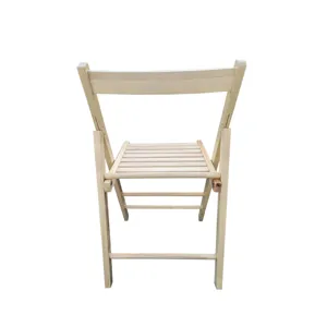 Folding Chair, Foldable Style (Set of 2) - Natural