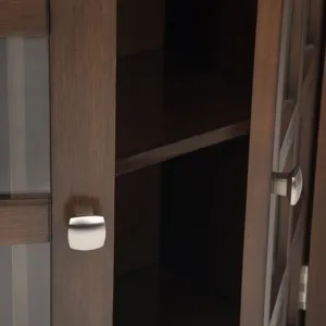 Acadian - Entryway Storage Cabinet - Natural Aged Brown