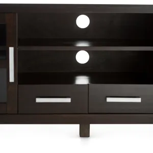 Kitchener - 60\" Wide TV Media Stand - Hickory Brown