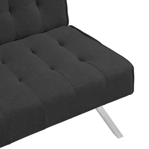 Futon Sofa Bed - Black